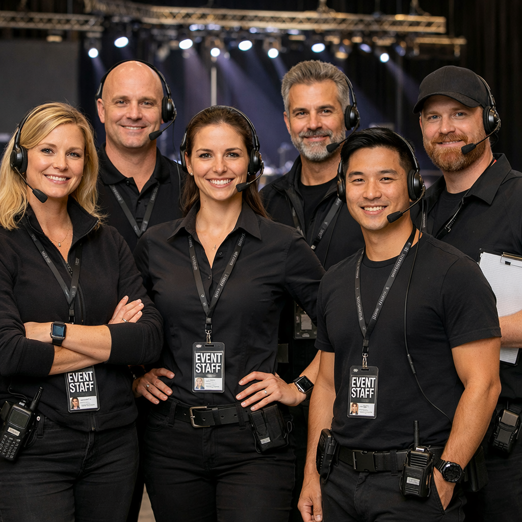 Takım aktivasyonu yapan profesyonel ekip